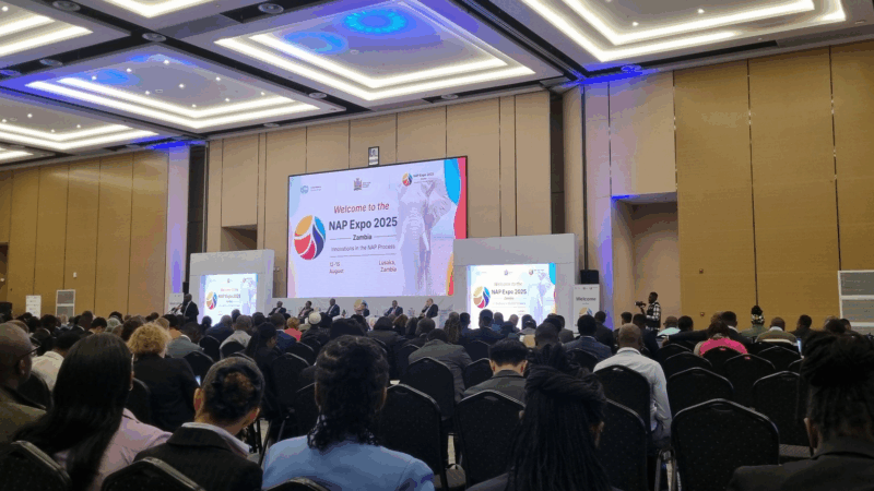 Global Climate Adaptation Push Gains Momentum as NAP Expo 2025 Opens in Lusaka