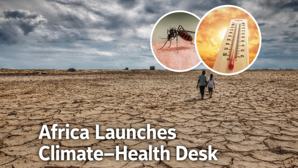Africa Launches First Climate–Health Desk to Turn Weather Data into Disease Warnings