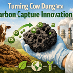 Scientists Turn Cow Dung into Low-Cost Carbon Capture Material